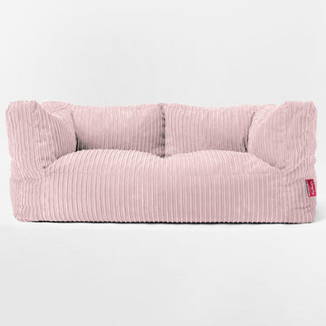 Kids' Giant Albert Sofa 2 Seater 2-14 yr - Cord Blush Pink 03