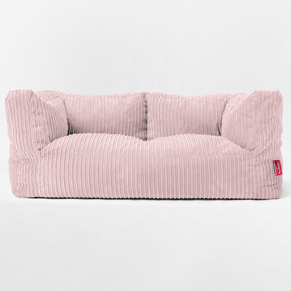 Kids' Giant Albert Sofa 2 Seater 2-14 yr - Cord Blush Pink 01