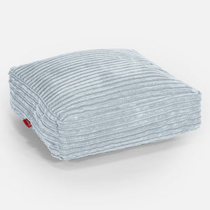 Large Floor Cushion - Cord Baby Blue