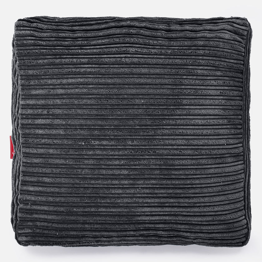 Black floor cushion hot sale