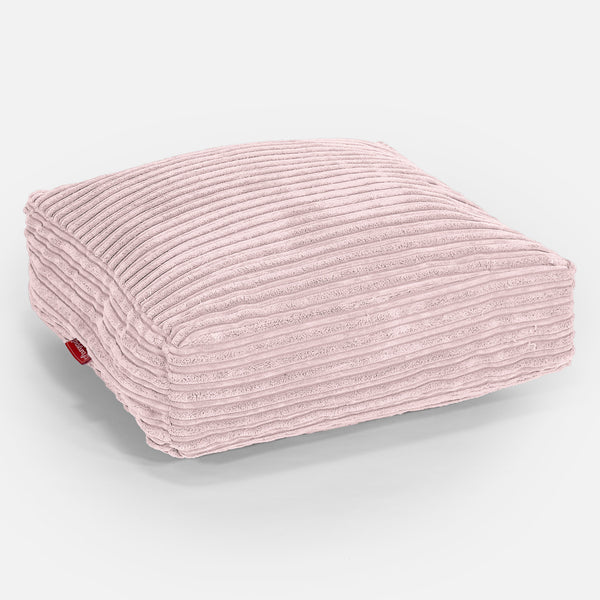 Large Floor Cushion - Cord Blush Pink 01