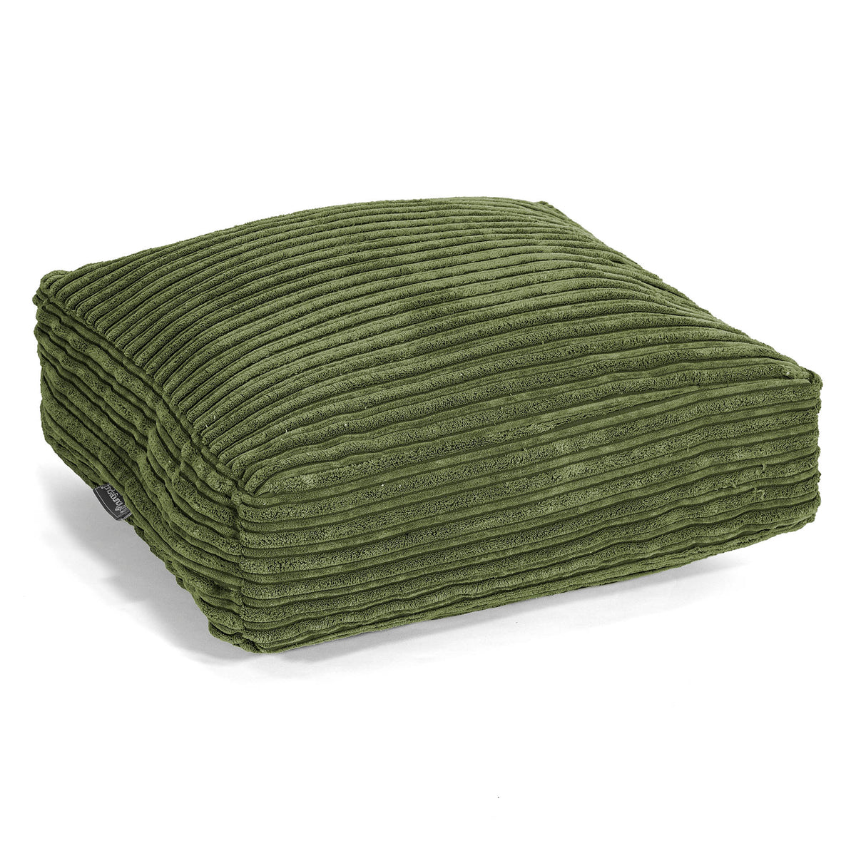 Lounge Pug Large Floor Cushion Cord Forest Green– Big Bertha