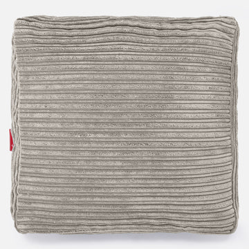Large Floor Cushion - Cord Mink 03