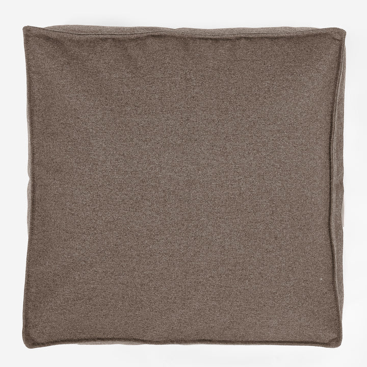 Large Floor Cushion - Interalli Wool Biscuit 03