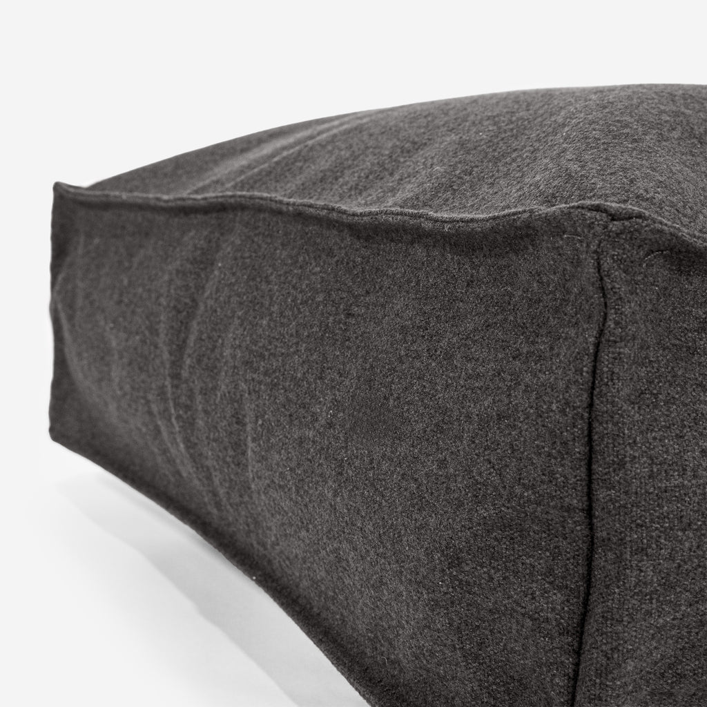 Large Floor Cushion - Interalli Wool Grey 02