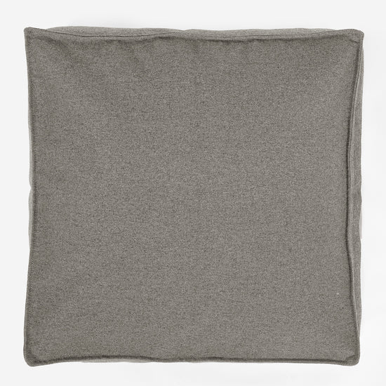 Large Floor Cushion - Interalli Wool Silver 03