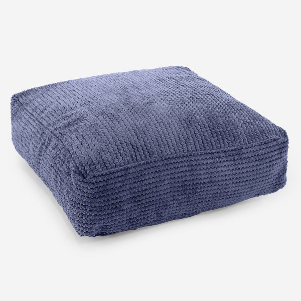 Large Floor Cushion - Pom Pom Purple 01