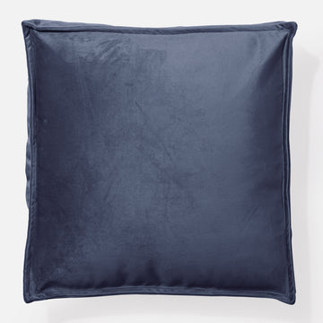 Large Floor Cushion - Velvet Midnight Blue 03