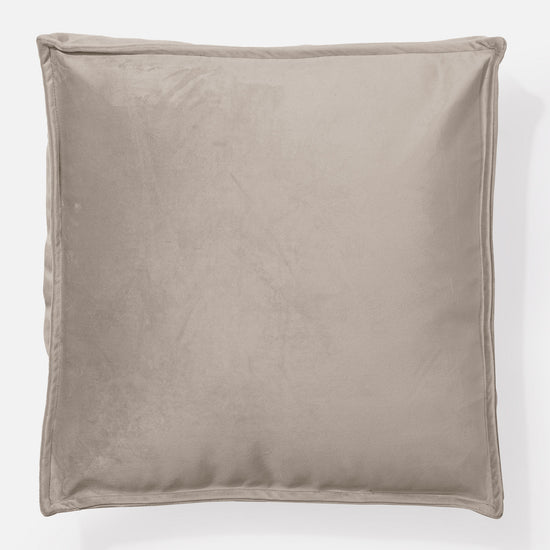 Large Floor Cushion - Velvet Mink 02