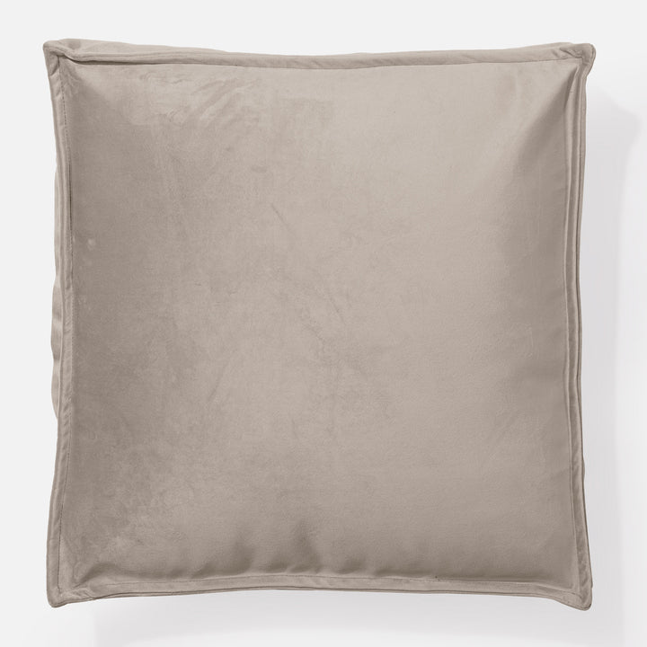 Large Floor Cushion - Velvet Mink 02