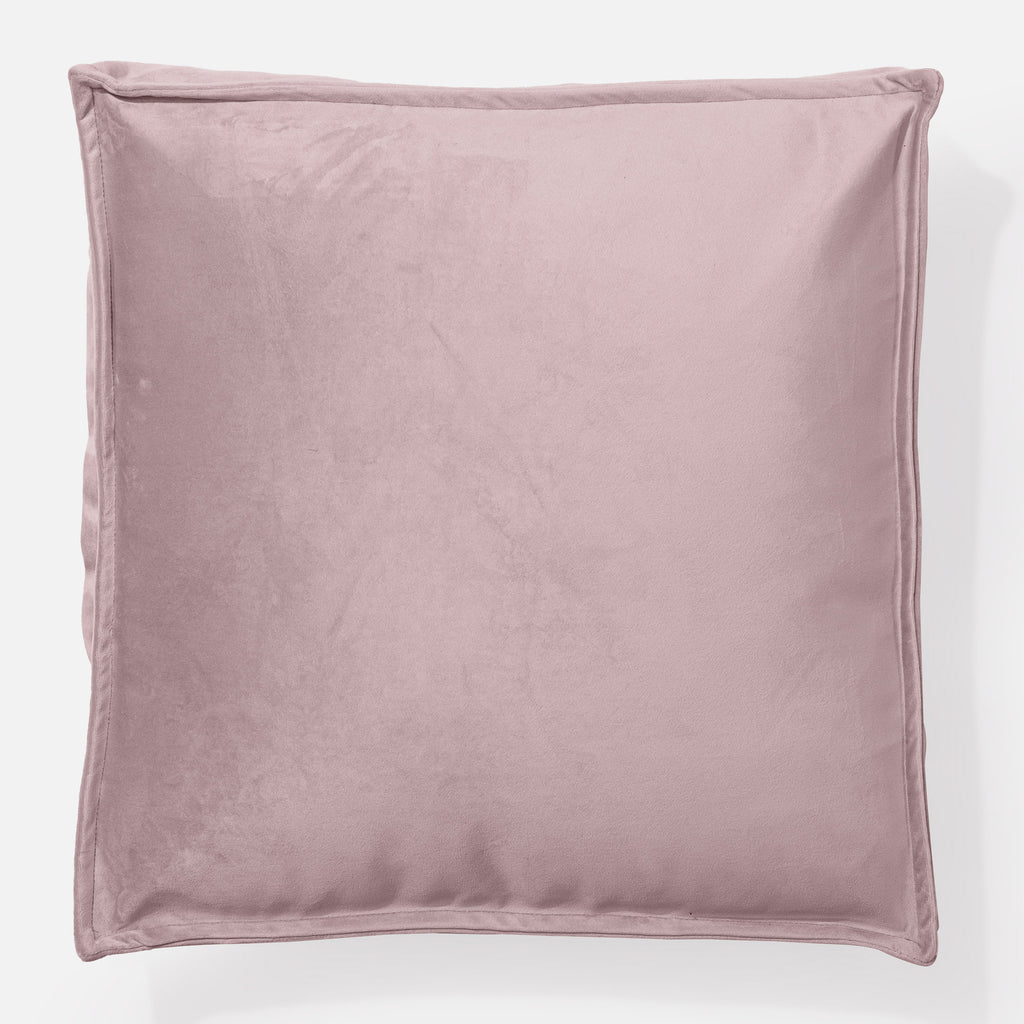 Large Floor Cushion - Velvet Rose Pink 02