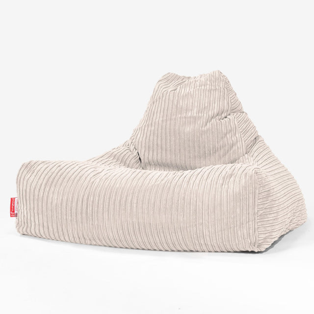 Lounger Beanbag - Cord Ivory 01