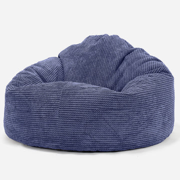 Archi Bean Bag Chair - Pom Pom Purple 01