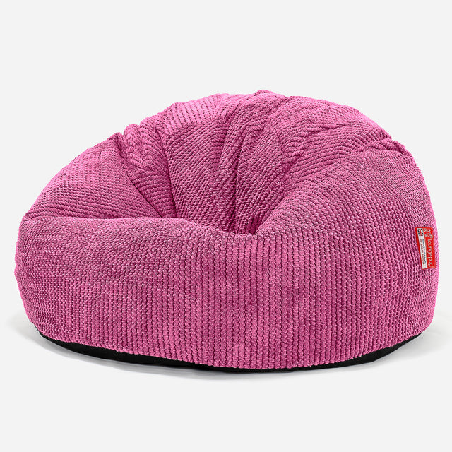 Classic Bean Bag Chair - Pom Pom Pink 01