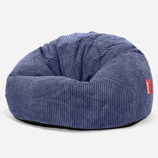 Classic Bean Bag Chair - Pom Pom Purple 01