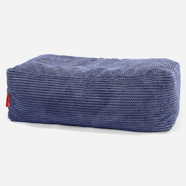 CloudSac 100 Memory Foam Footstool - Pom Pom Purple 01