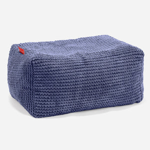 Small Footstool - Pom Pom Purple