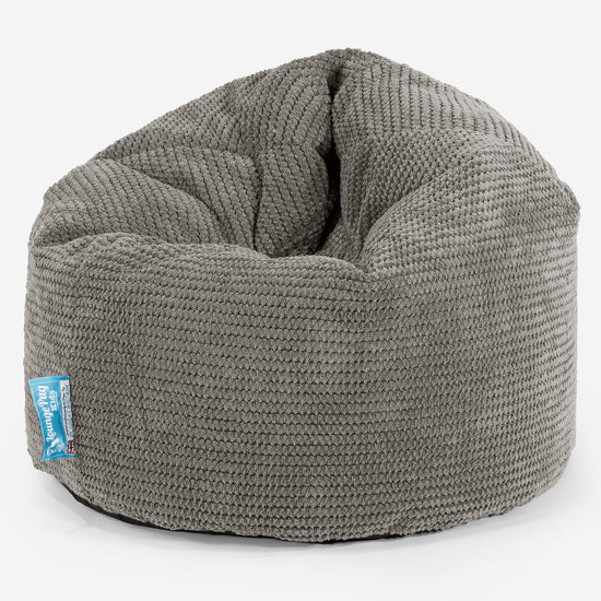 Children's Bean Bag 2-6 yr - Pom Pom Charcoal Grey 01