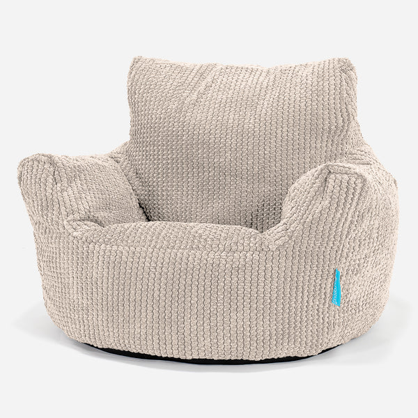 Toddlers' Armchair 1-3 yr Bean Bag - Pom Pom Ivory 01