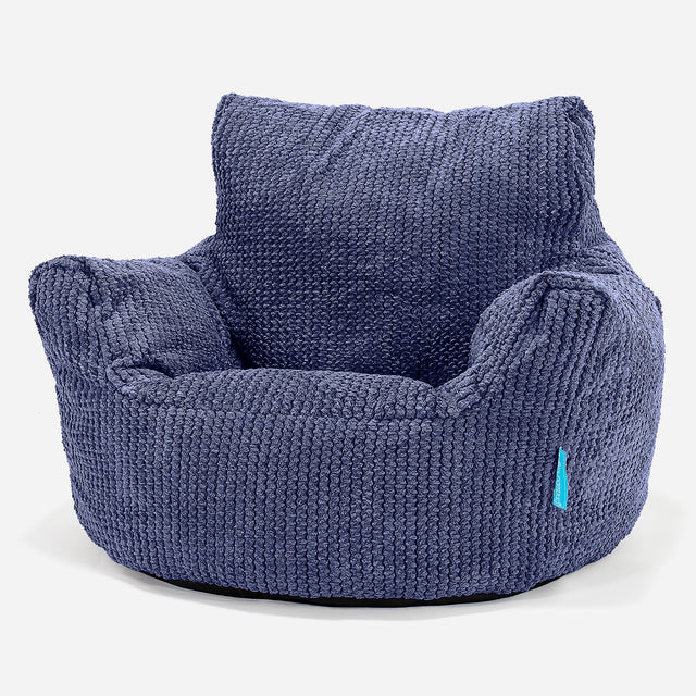 Toddlers' Armchair 1-3 yr Bean Bag - Pom Pom Purple 01