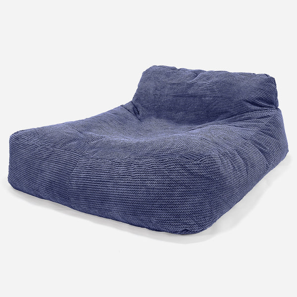 Double Day Bed Bean Bag - Pom Pom Purple 01