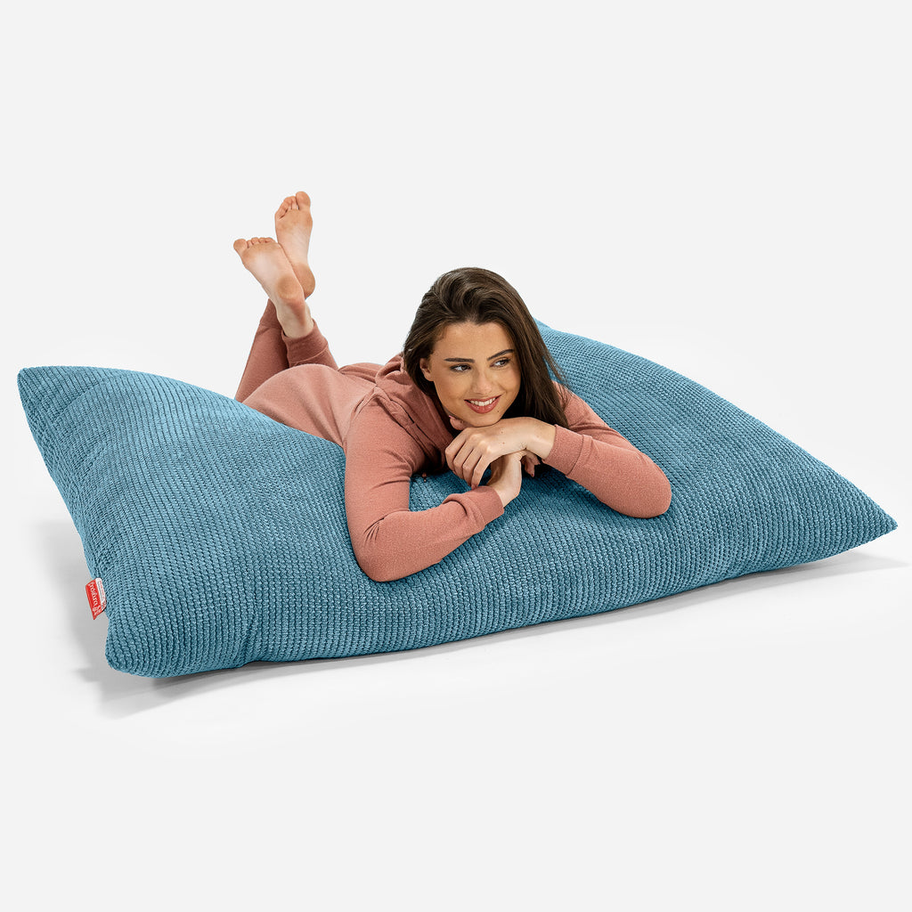 XL Pillow Beanbag - Pom Pom Aegean Blue 03
