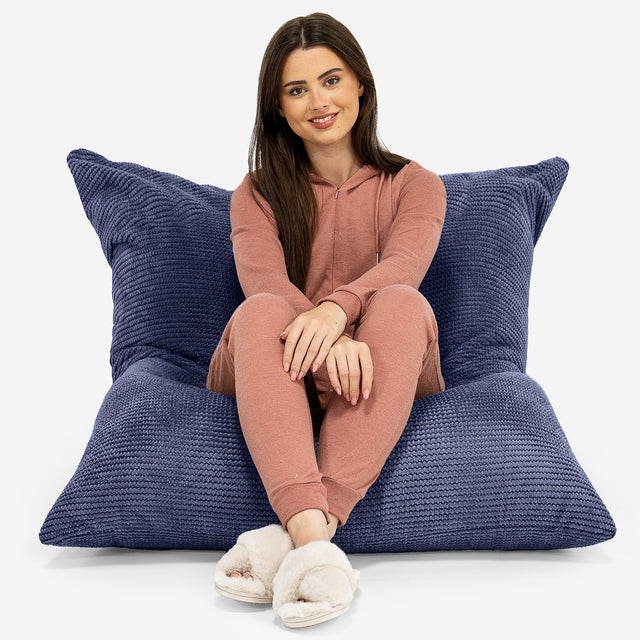XL Pillow Beanbag - Pom Pom Purple 01