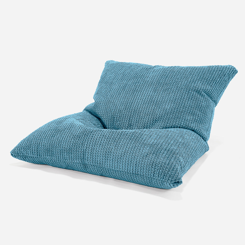 Children's Beanbag Pillow - Pom Pom Aegean Blue 01