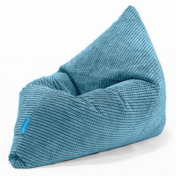 Children's Beanbag Pillow - Pom Pom Aegean Blue 03