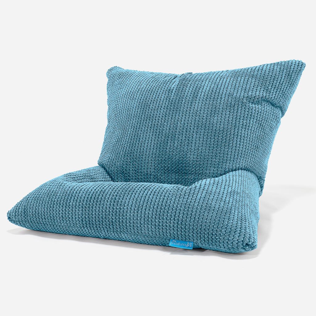 Children's Beanbag Pillow - Pom Pom Aegean Blue 04