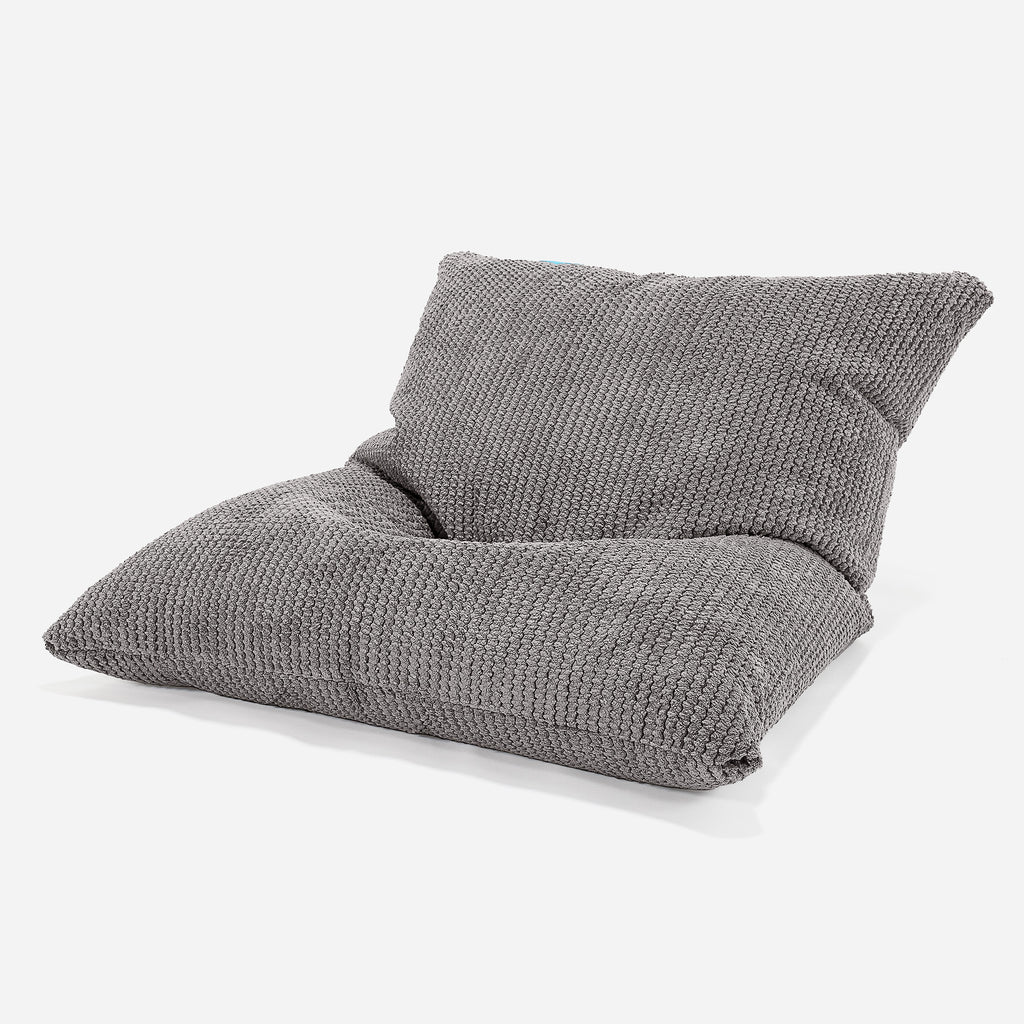 Children's Beanbag Pillow - Pom Pom Charcoal Grey 01