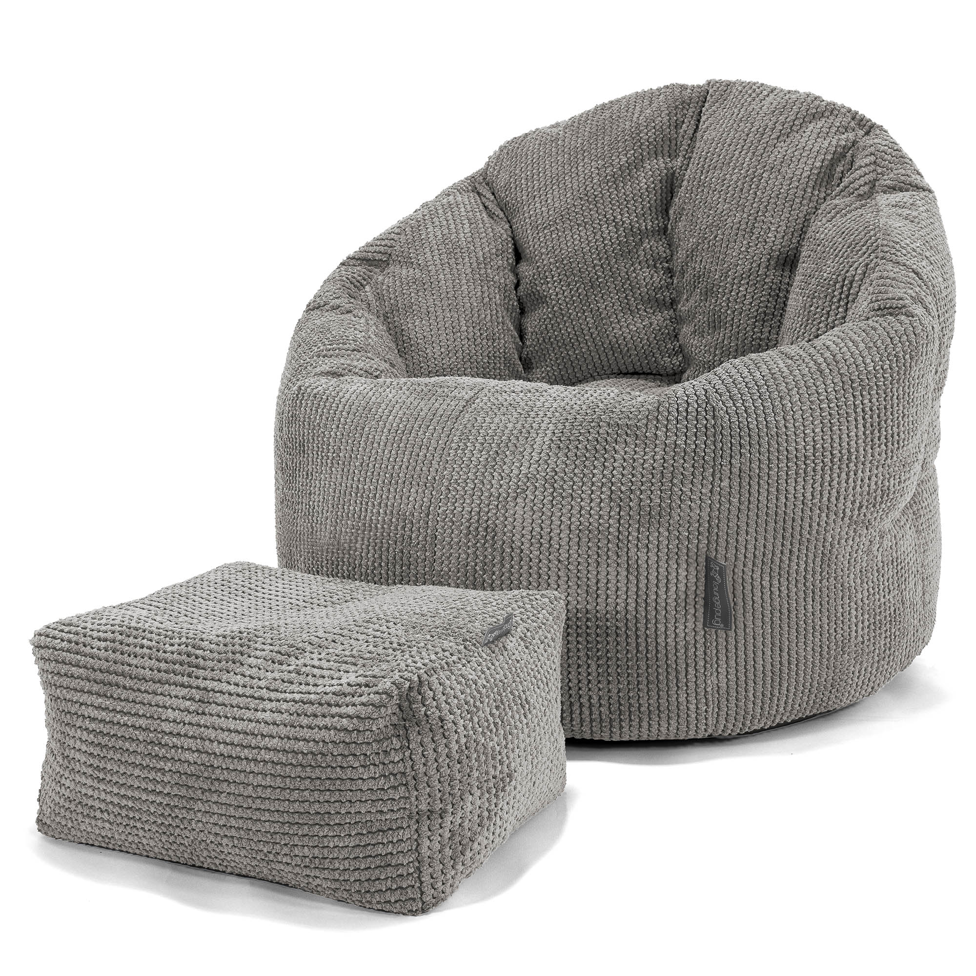 Lounge Pug Cord Luxury Adult Bean Bag Chair Beanbags Cuddle Up