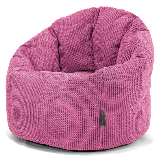 Cuddle Up Beanbag Chair - Pom Pom Pink 01