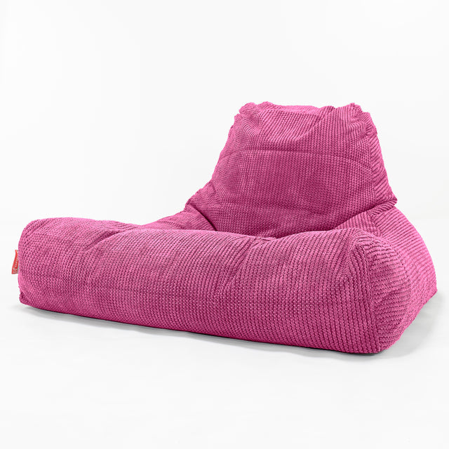 Mega Lounger Bean Bag - Pom Pom Pink 01