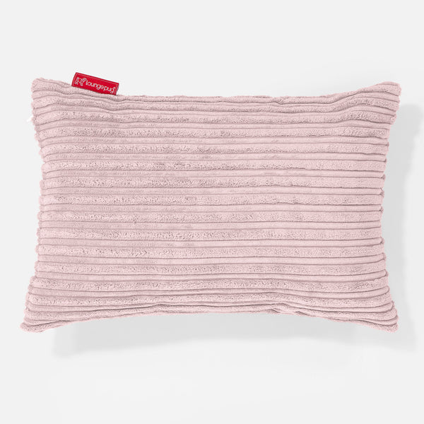 Rectangular Scatter Cushion 35 x 50cm - Cord Blush Pink 01