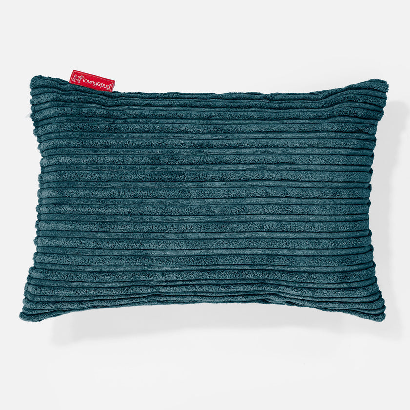 Blue rectangle throw pillow clearance