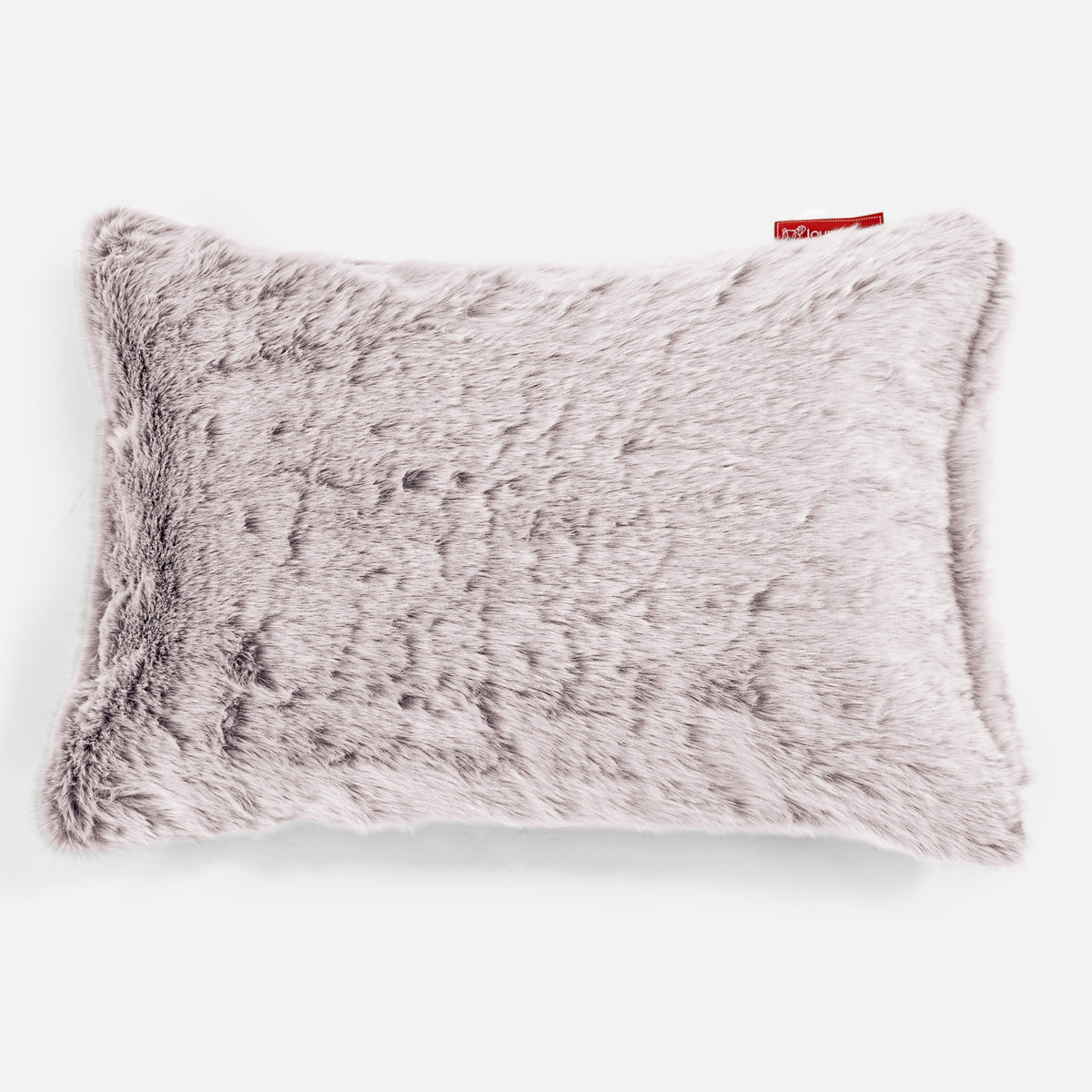 Lounge Pug Rectangular Scatter Cushion 35 x 50cm Fluffy Faux Fur
