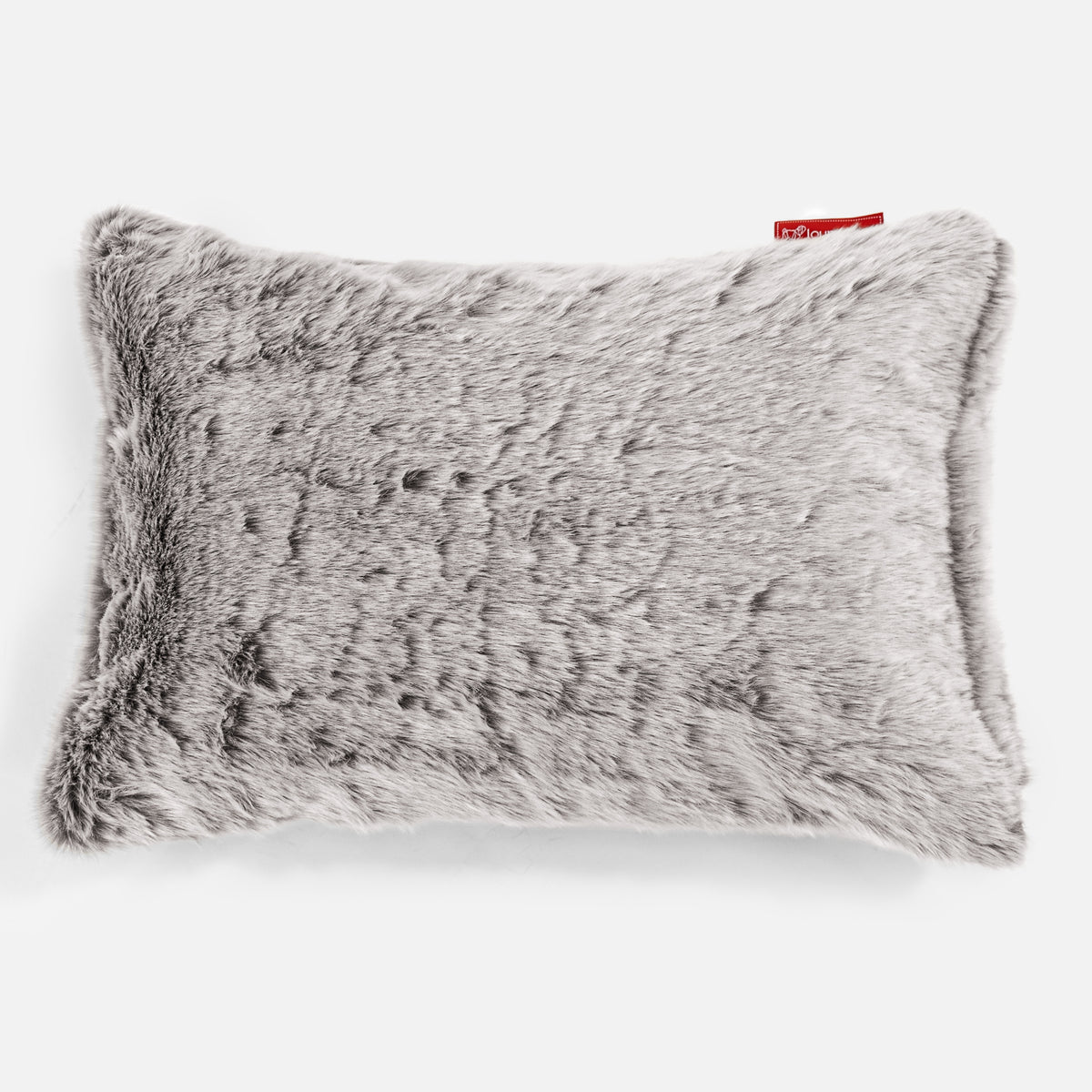 Big grey fluffy cushions sales