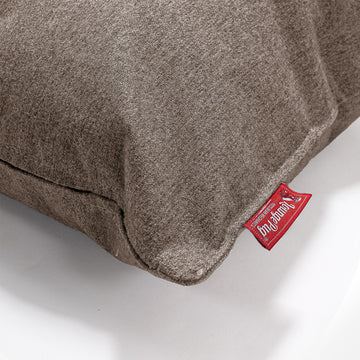 Rectangular Scatter Cushion 35 x 50cm - Interalli Wool Biscuit 02