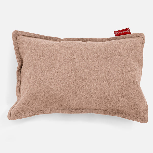 Rectangular Scatter Cushion 35 x 50cm - Interalli Wool Sand 01