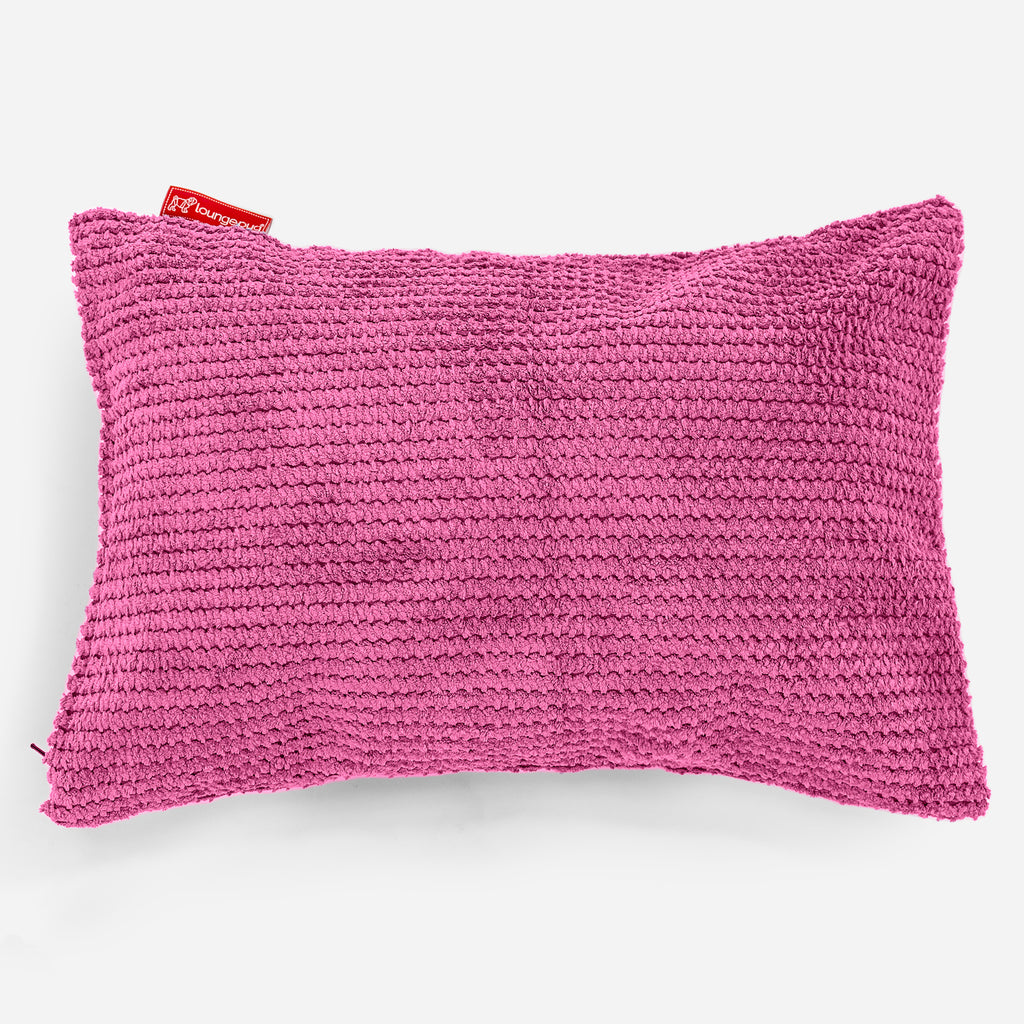 Rectangular Scatter Cushion 35 x 50cm - Pom Pom Pink 01