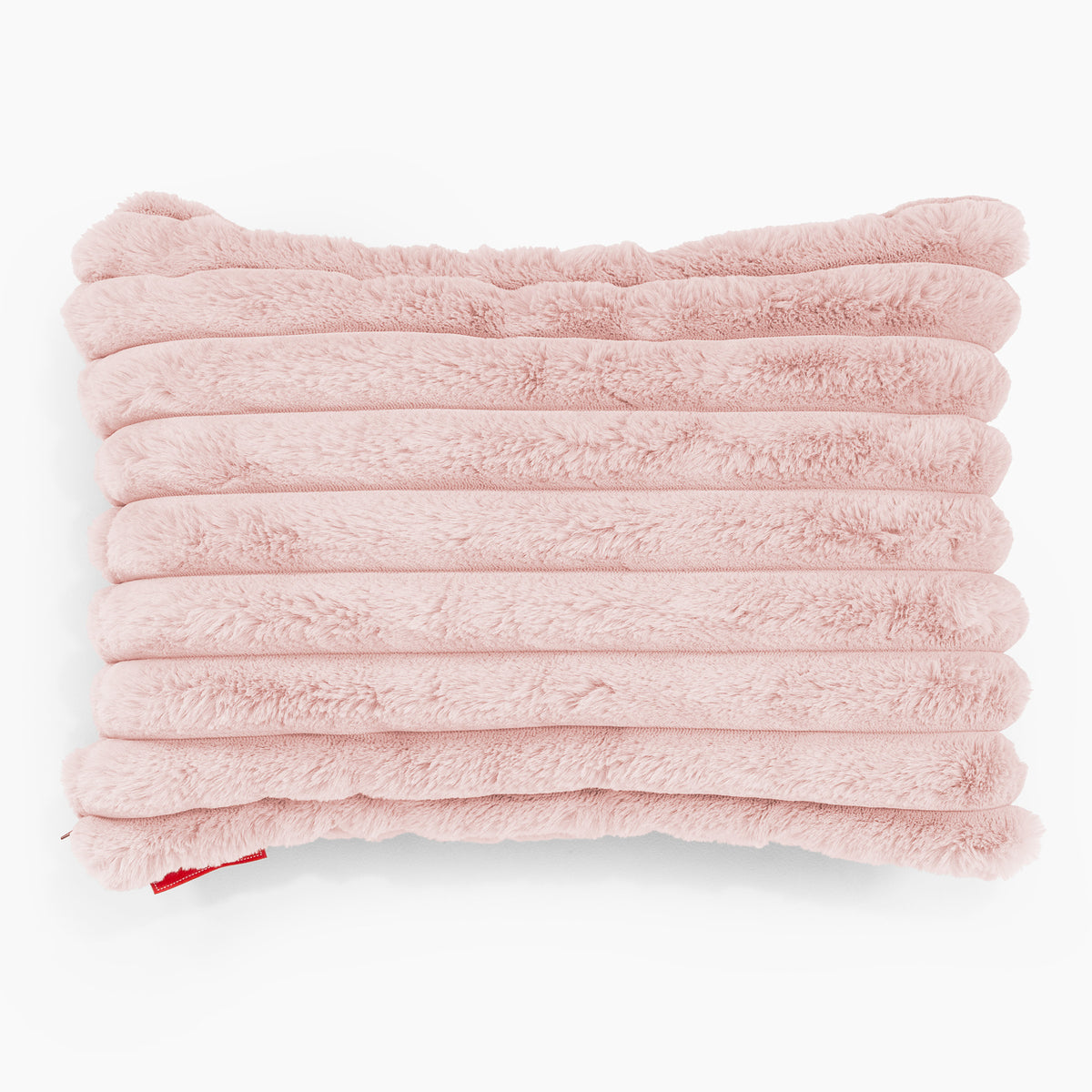 Lounge Pug Rectangular Scatter Cushion 35 x 50cm Ultra Plush Cord Dusty Pink Decorative Throw Pillow Sofa Cushions Big Bertha Original UK