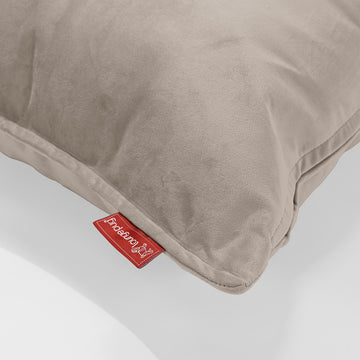 Rectangular Throw Pillow Cover 35 x 50cm - Velvet Mink 02
