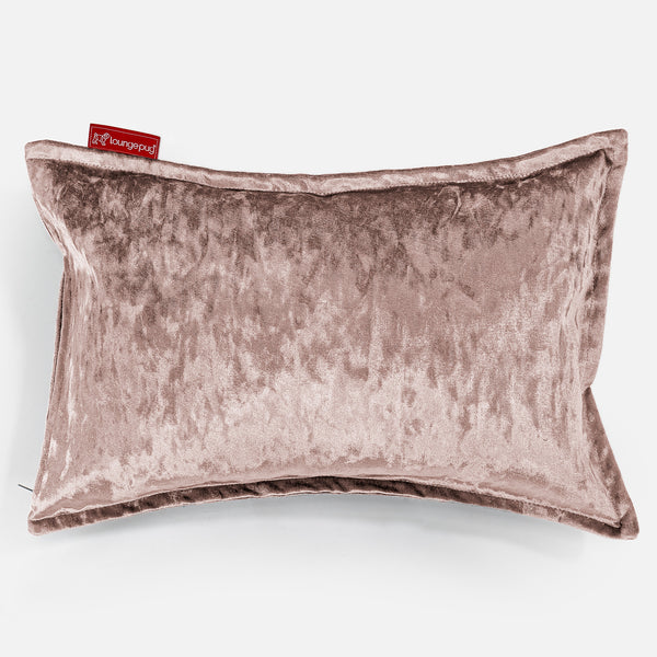 Rectangular Scatter Cushion 35 x 50cm - Vintage Velvet Truffle 01