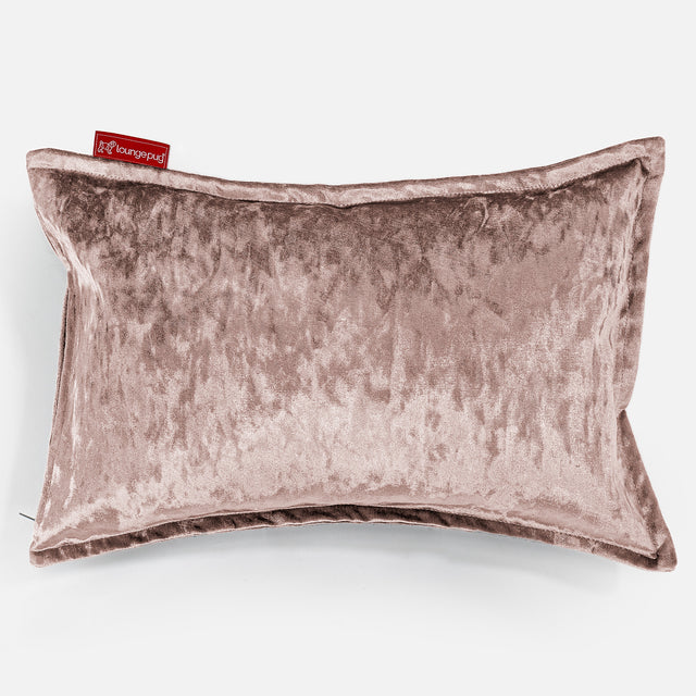 Rectangular Scatter Cushion 35 x 50cm - Vintage Velvet Truffle 01