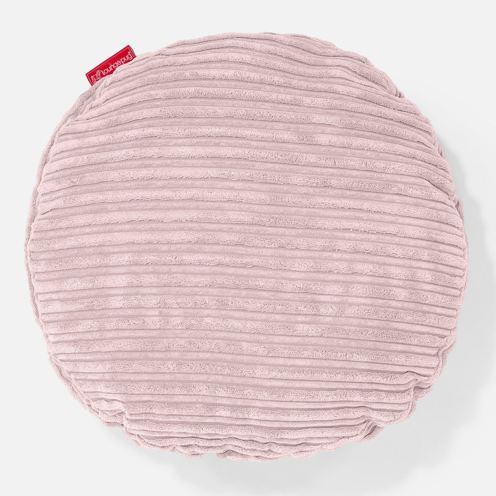 Round blush pillow deals