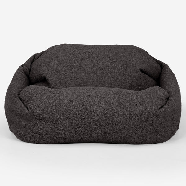 Sabine Bean Bag Armchair - Boucle Graphite Grey 01