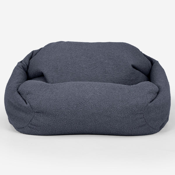 Sabine Bean Bag Armchair - Boucle Grey 01