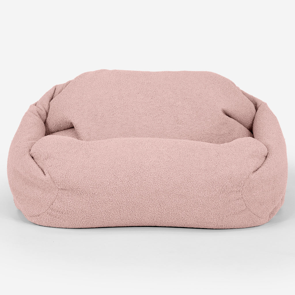 Sabine Bean Bag Armchair - Boucle Pink 01