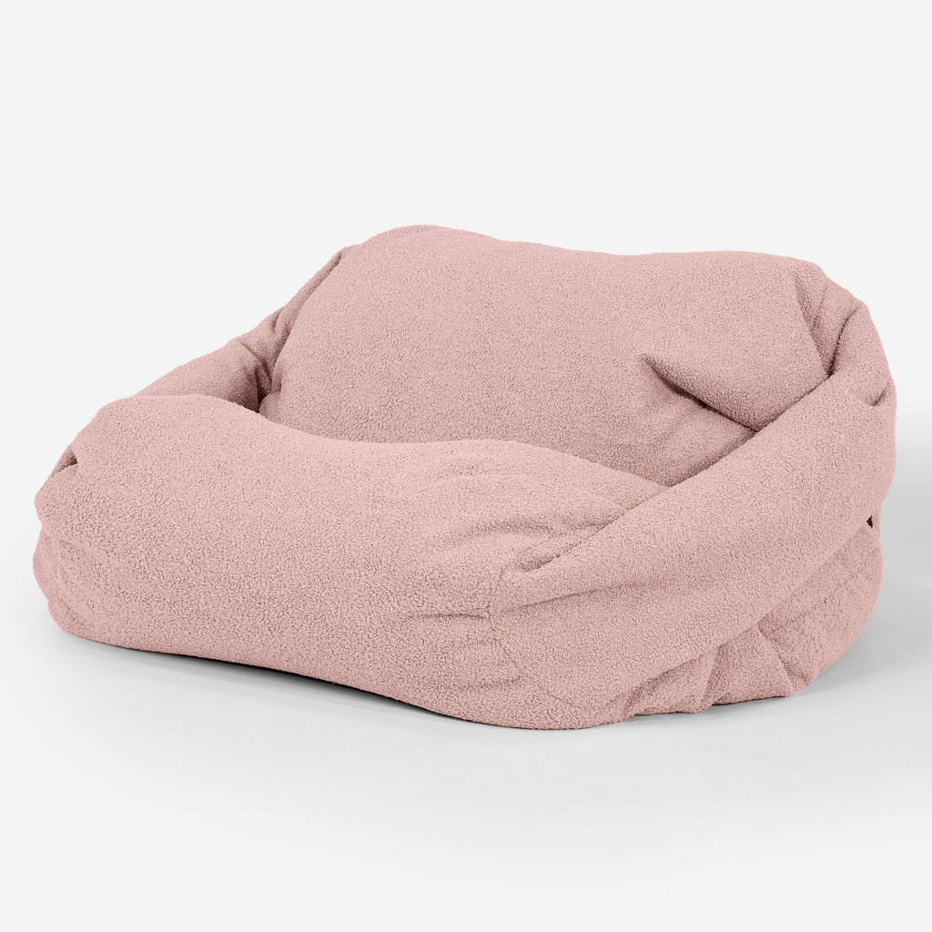Sabine Bean Bag Armchair - Boucle Pink 02